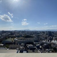 バルコニーからの開放感のある眺望！