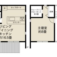 脱衣スペースや収納も広く、各空間がぬくもりある温かな空間