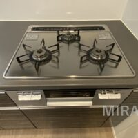 3口ガスコンロ。 3口ガスコンロ。