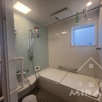 浴室もきれいにされています