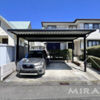 強度のある折半屋根のカーポート 強度のある折半屋根のカーポート